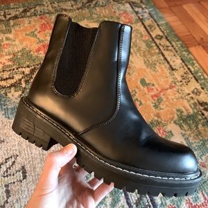 Black Chunky Boots
